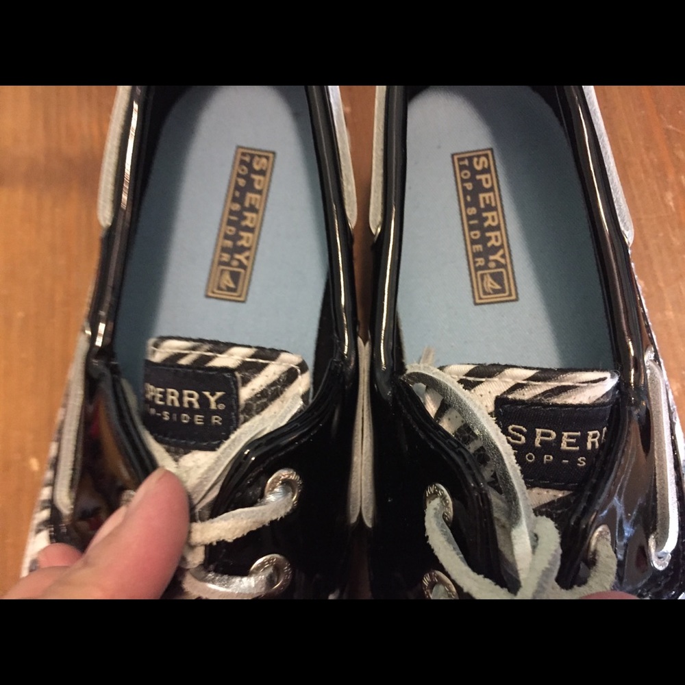 Nib Sperry Top-Sider Loafer Zebra Pattern - image 5